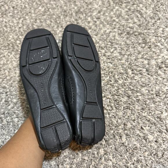 Cole Haan Howland Penny Loafers Driving Shoe Black Leather Men’s Size 9 M - Picture 5 of 9